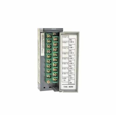 1746-NO8V AB 16-bits 320 μV/telling SLC 500 analoge uitgangsmodule