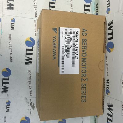 SGM-02UW14E Yaskawa 17bit Absolute encoder SERVO MOTOR 100W 0.89A Nieuw in doos