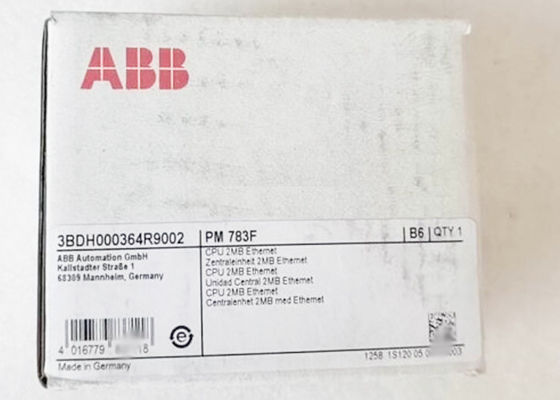 PM 783F CPU-module 3BDH000364R0002 ABB AC800F centrale eenheidsmodule