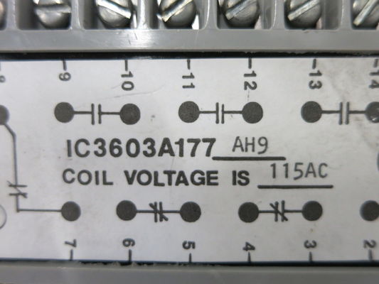 GENERAL ELECTRIC IC3606SANB1 relais gemaakt door General Electric voor de Mark I- en Mark II-series