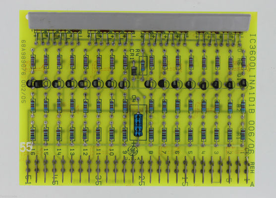 GE FANUC lichtindicatorkaart gemarkeerd IC3600LINA1 voor Mark I / Mark II serie