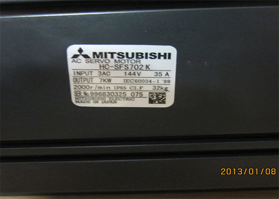 HC-SFS702K High Speed Mitsubishi Electric Servo Motor 7KW AC