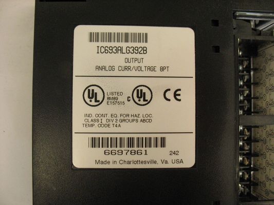 IC693ALG392 GE Fanuc Acht eenzijdige uitgangskanalen die 0 tot +10 volt module leveren