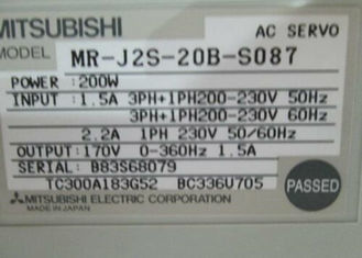 MR-J2S-20B-S087 Mitsubishi Industrial 200W Servo DriveAC Versterker 170V 360Hz 1.5A