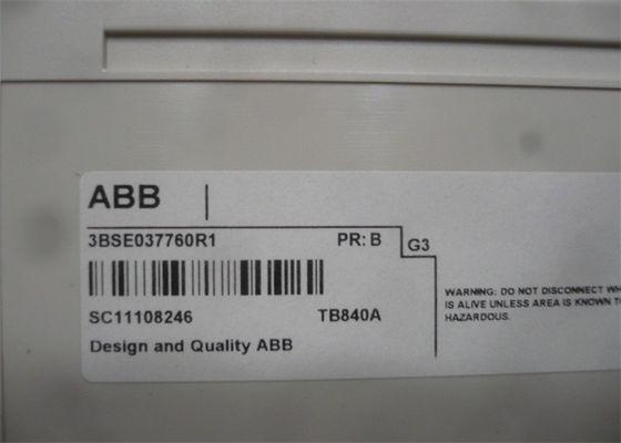 ABB S800 I/O TB840A 3BSE037760R1 CLUSTER MODEM & TU807 3BSE039025R1 AANSLUITBASIS