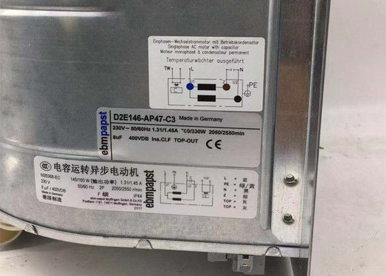 D2E146-AP47-C3 EBMPAPST Industriële centrifuge fan 300/330W 400VDB 2050/2550RPM 230V Nieuw