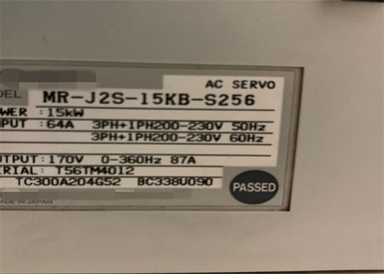 Mitsubishi Electric 15kw Industrial Driver MR-J2S-15KB-S256 AC SERVO AMPLIFIER Nieuw op voorraad