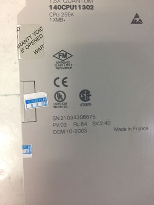 Duurzame Modicon Quantum PLC CPU met ingebouwd executive geheugen 140CPU11302