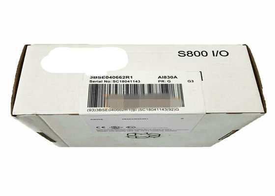 AI830A Digitale invoermodule, ABB 3BSE040662R1 RTD Invoermodule 8 kanalen