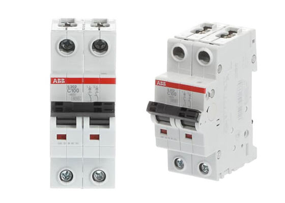 S202-C100 2CDS252001R0824 Miniatuurcircuitbreakers MCB's 6kA 100A 2P
