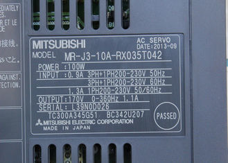 Servo de Versterker M.-j3-10a-RX035T042 170V Industriële AC Aandrijving van Mitsubishi Electric 100W in voorraad