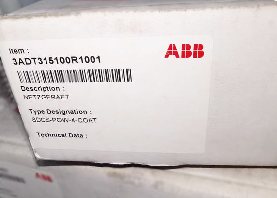 SDCS-POW-4-COAT 3ADT315100R1001 POWER SUPPLY BOARD 64162993 NIEUW