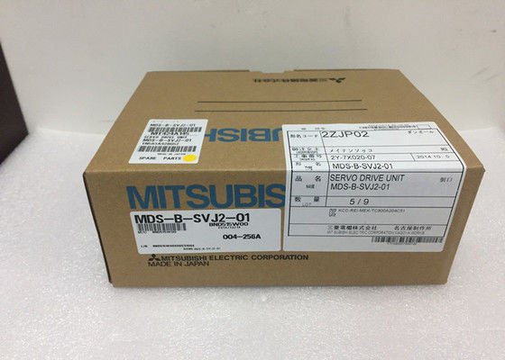 Mitsubishi elektrische aandrijvingen MDS-B-SVJ2-01 Industrial AC Servo Motor Drive Unit 0.1KW 0.9A