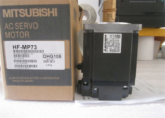Industriële besturing borstelloze wisselstroomservomotor MITSUBISHI HF-MP73 / HF-MP73K Hoge snelheid 3000 r/min