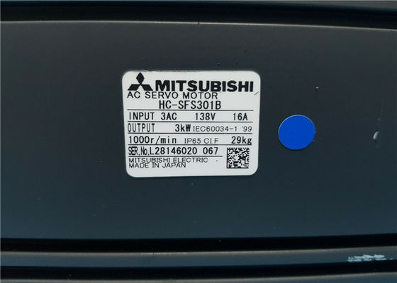 Mitsubishi 3.0KW INDUSTRIAL 3AC SERVO MOTOR HC-SFS301B 1000R/MIN nieuw op voorraad