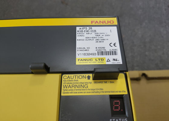 Fanuc LTD AC Servomachtsversterker A06B-6140-H026 AiPS 26 Motorbestuurder 29.8kw