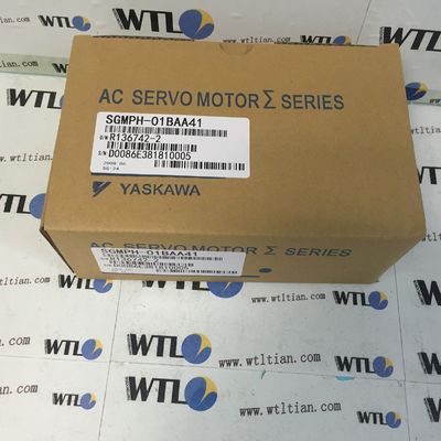 Yaskawa AC Industrial High Speed Servo Motor SGMPH-0BAA41 Garantie van één jaar
