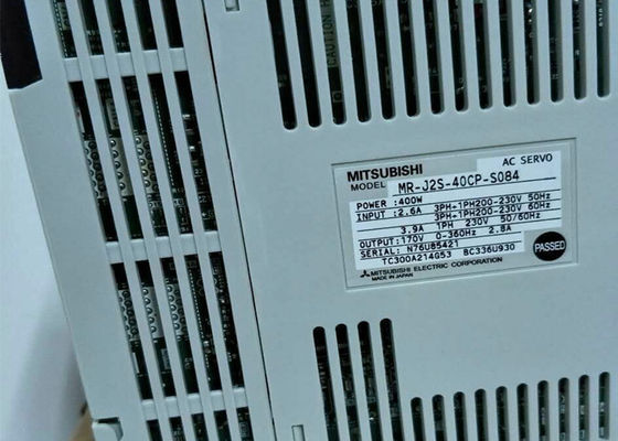 Mitsubishi Algemeen AC Servo MR-J2S-40CP Industriële AC Motor Driver 400W Versterker