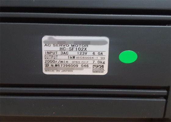 1 kW Mitsubishi Industrial Control Elektromotor HC-SF102X 3-fase wisselstroom servomotor