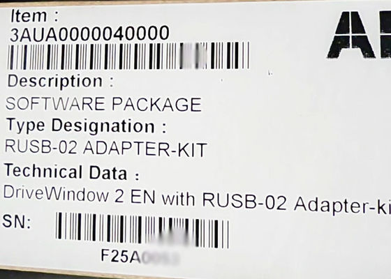 3AUA0000040000 RUSB-02 DriveWindow 2.X EN Debugging Tool Nieuw in de doos