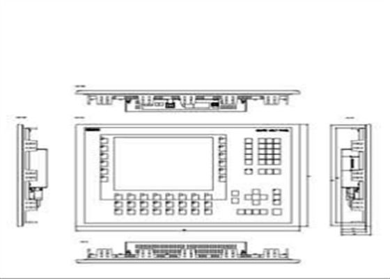 6AV6 643-0DD01-1AX1 SIEMENS SIMATIC MP 277 10 SLEUTEL MULTIPANEEL