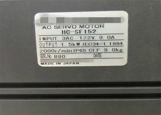 1.5Kw 3 fase servomotor, MITSUBISHI AC Sterke servomotor HC-SF152 HC-SF152K