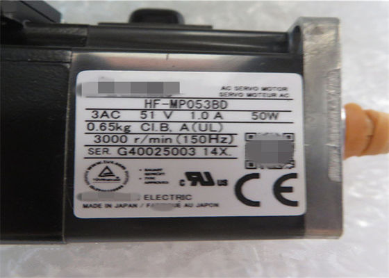 Elektrische 3-fase servomotor, hoogvermogen servomotor MITSUBISHI HF-MP053BD 50 Watt