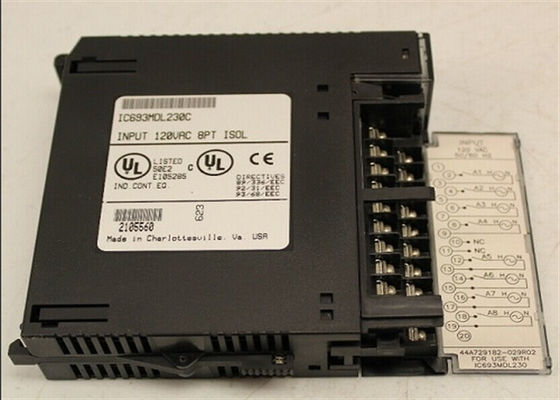 GE FANUC IC693MDL731 discrete uitgangsmodule Typische scansnelheid 0,22 ms per 1k van logica