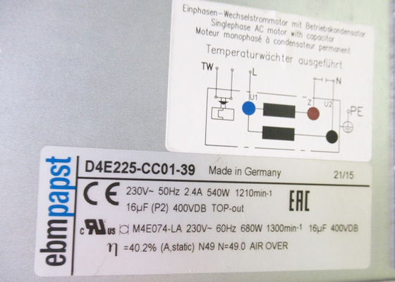 D4E225-CC01-39+WIRE 64114336 VAN KIT 230V 50/60HZ Nieuwe garantie