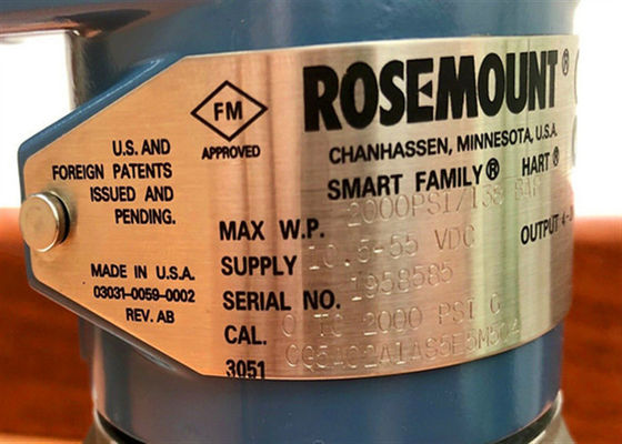 Rosemount druk-temperatuur transmitter 3051TG3A2B21A gloednieuw in originele doos