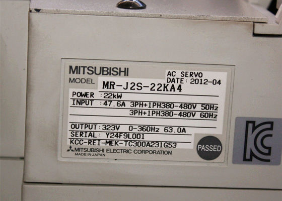 Mitsubishi Robotics Motor Driver MR-J2S-22KA4 22kW 63A AC SERVOVERSTERKER MR-J2S-22KA