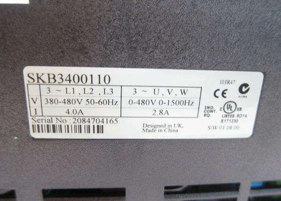 CONTROL TECHNICES Commander SKB3400110 1.1kW 2.8A 380 - 480VAC Variabele frequentiedruk