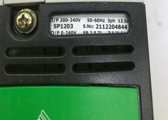 NIDEC EMERSON AC aandrijving SP1203 CONTROL TECHNICES UNIDRIVE SP2.5TL 200-240V 9.6A 3 pk nieuw