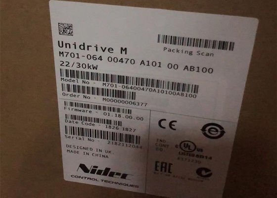 Nidec Emerson CONTROL TECHNIQUES M701-064-00470A 22/30KW 47A Unidrive M AC Inverter aandrijving
