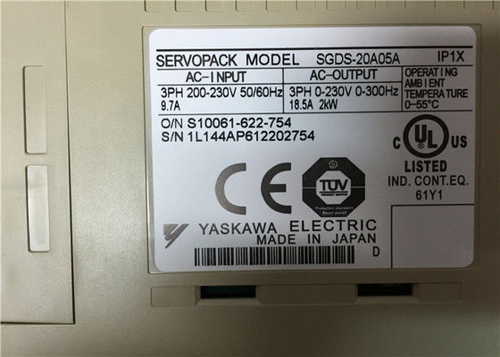 Yaskawa SGDS-20A05A Programmable Logic Control Product SERVO DRIVE 200V