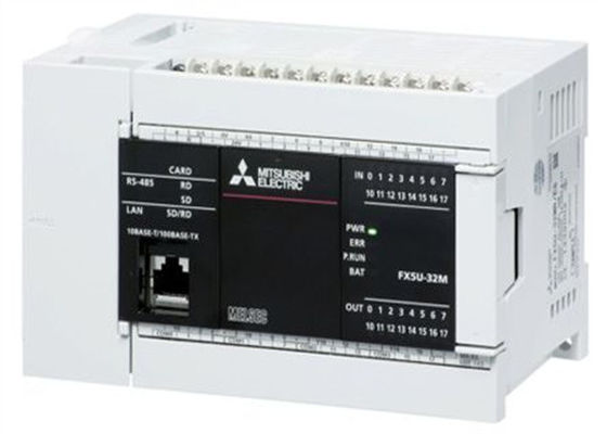 DE MODULE W GEÏNTEGREERDE I/S 32 VAN MITSUBISHI FX5U-32MR/ES CPU I/O 16 DIGITALE INPUT