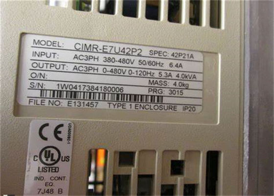 Yaskawa Gloednieuwe Varispeed E7 frequentieomvormer CIMR-E7U42P2