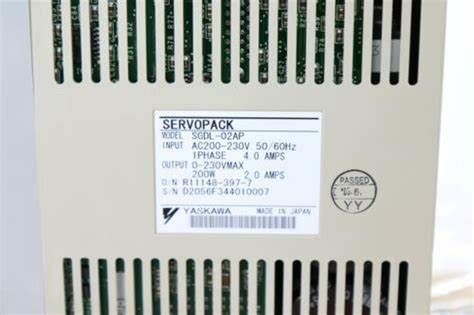 Nieuwe Yaskawa Industrial Servo Drives SGDL-02AP 230V In origineel