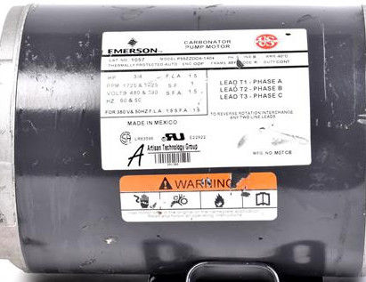 Nieuwe Box Emerson Model P55ZZDDA-1404 Industriële servomotor 380V