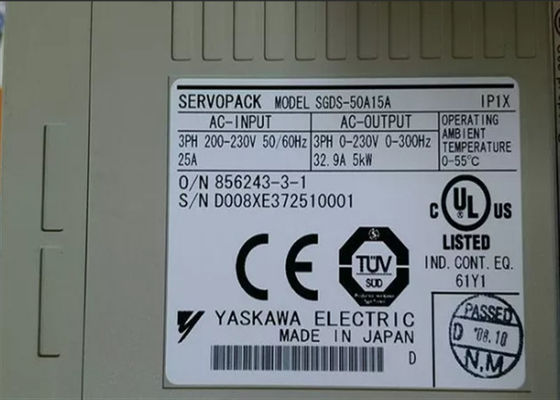 Yaskawa SGDS-50A15A AC Servo Versterker 200V Spanning Brand New