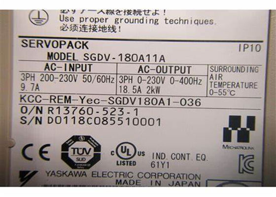 Merk Yaskawa SGDV-180A11A AC Servo Versterker 200V Nieuw Originaal