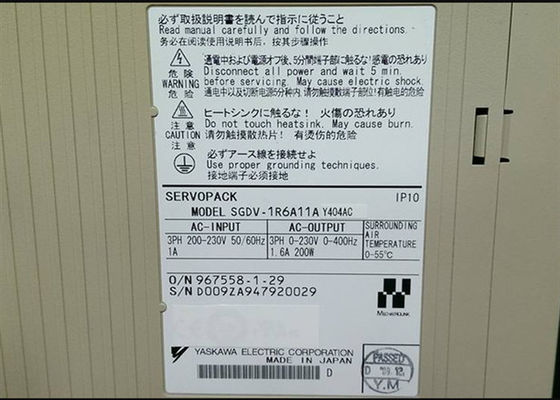 Yaskawa SGDV-1R6A11A AC Servo Versterker 200W Brand New In Box