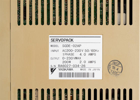 Yaskawa SGDE-02AP 230V AC Servo Versterker Brand New Original