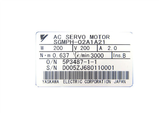 Yaskawa SGMPH-02A1A21 Industrial Servo Motor Brand New Originele