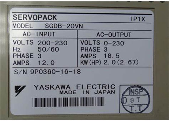 Brand New Yaskawa AC Servo Drives SGDB-20VN Originele Nieuwe In Doos