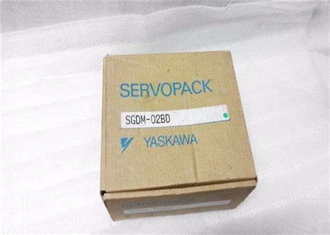 Yaskawa SGDM-02BD 100V Eenfasige 0,20kW wisselstroom servo aandrijving en positiecontrole