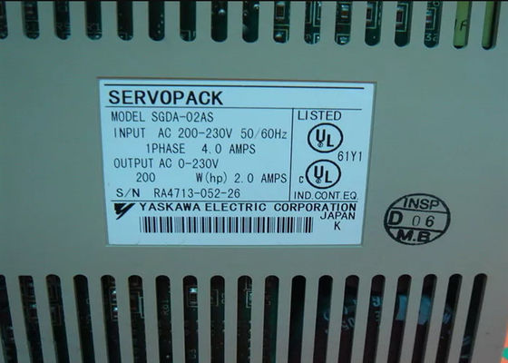 230V AC Servo Versterker Yaskawa SGDA-02AS Nieuw in originele doos