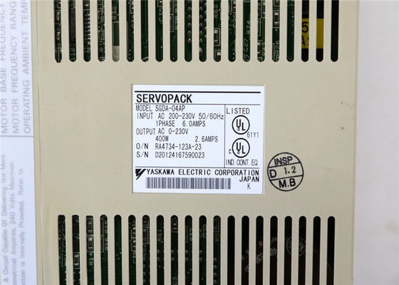 SGDA-04AP Yaskawa Servo Drives Brand New In Originele Doos 200V