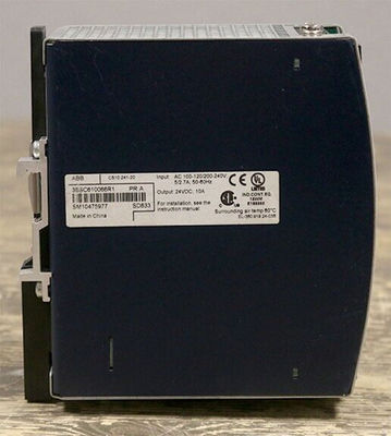 ABB SD833 3BSC610066R1 Stroomtoevoer Input AC100-120/200-240 V Auto-select Input Output DC 24 V 10A