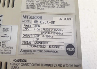 Mitsubishi 3-fase industriële versterker MR-C20A-UE Servomotor aandrijving 200W Uitgang 1.5A 3AC